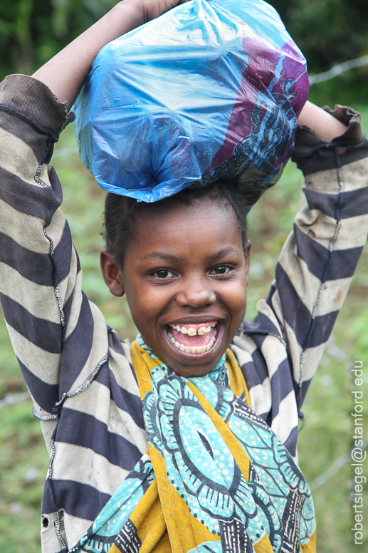 tz girl with bag